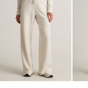Quince Wide Leg Fleece Pant